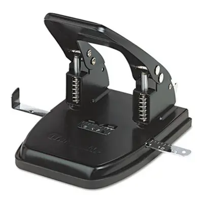 Universal 30-Sheet Two-Hole Punch, .28 in. Holes, Black