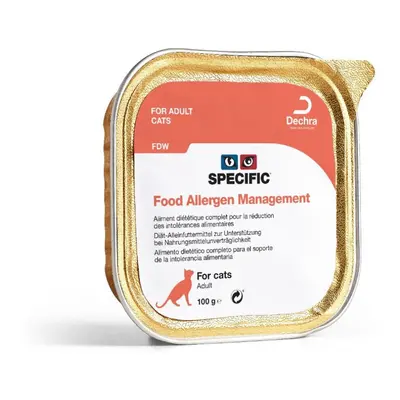 (4 x x 100g) Dechra Specific FDW Food Allergy Feline Foils 100g