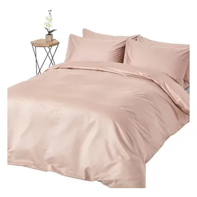 (King, Moonlight Beige) Duvet Cover with Pillowcase Thread count