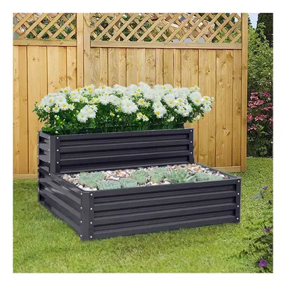 2 Tiers Raised Garden Bed