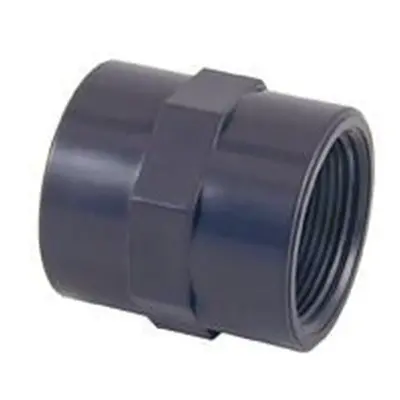 Certikin Grey Adaptor Socket SPX075212FA | Size 2Â½ inch x 2Â½ inch