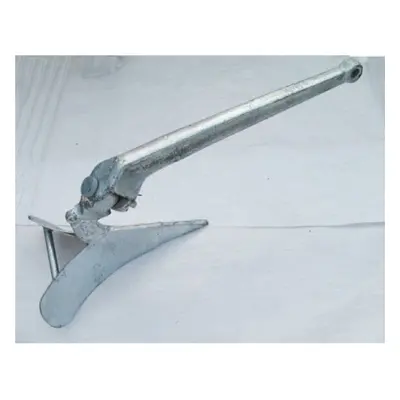 (16KG) Galvanised Steel Hinged Plough Anchor (Delta)