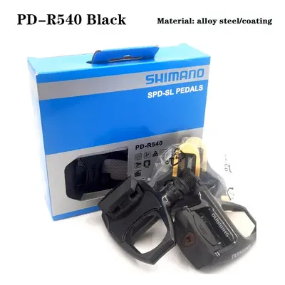 (R540-Black) SPD-SL Pedal Original PD-R540 Pedals Self-locking Road Pedal R540 Road