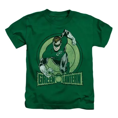 Green Lantern Flying Kids T-Shirt- Juvenile 5/6