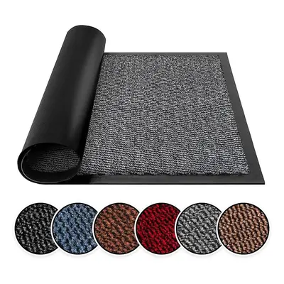 BLADO Washable Door Mats Indoor Outdoor Non-Slippery Heavy Duty Doormats Indoor Stylish Rubber D