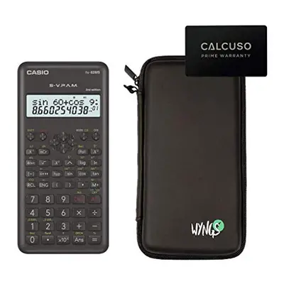 FX-82MS + Calculator Case by SafeCase + Extended Warranty