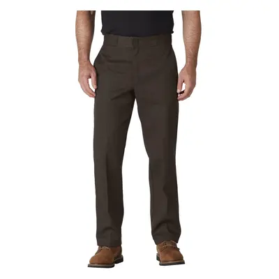 Dickies Men's Original Work Pant Dark Brown 29W x 32L