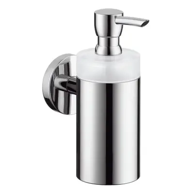 hansgrohe Bath and Kitchen Sink Soap Dispenser Premium 7-inch Modern Soap Dispenser in Brushed N