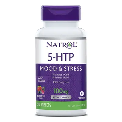 Natrol 5-HTP Fast Dissolve 100mg - tabs