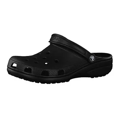 LIKE-NEW Crocs Unisex Classic Clogs, Black, UK M7/W8