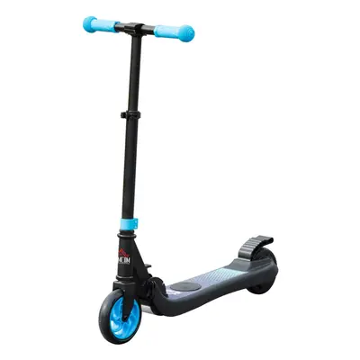 HOMCOM Folding Electric Scooter with Rear Wheel Brake, Sky Blue