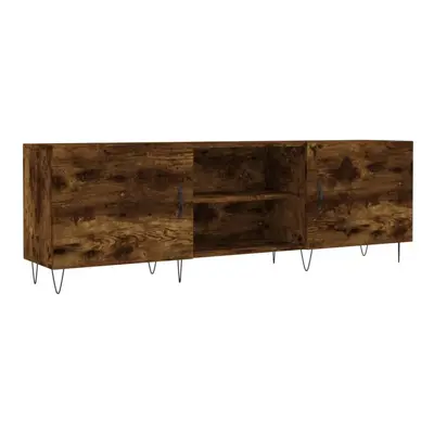 (smoked oak) vidaXL TV Cabinet TV Console Sideboard Media Console White Engineered Wood