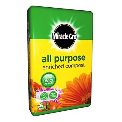 Miracle-Gro All Purpose Enriched Compost 50L **ENRICHED WITH MIRACLE GRO PLANT FOOD**