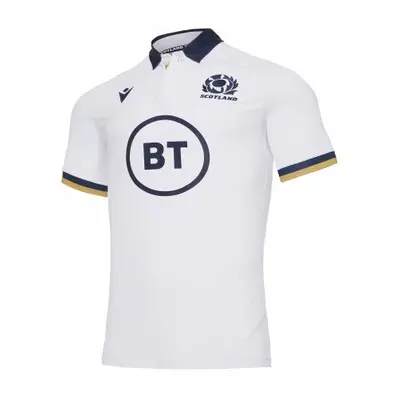 (L) Scotland Second Rugby Shirt White