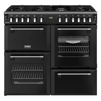 Stoves Richmond 100cm Dual Fuel Range Cooker - Ovens, Burners, PowerWok & Equiflow Technology - 