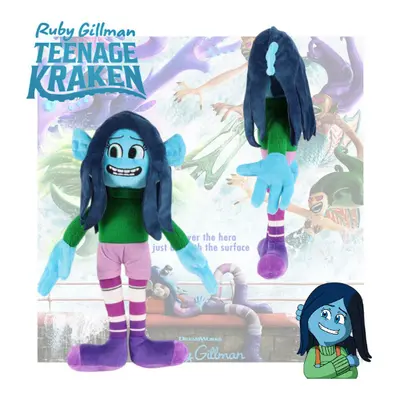 Ruby Gillman Teenage Kraken Plush Toys Cute Plushies Cartoon Decor Kids Gifts