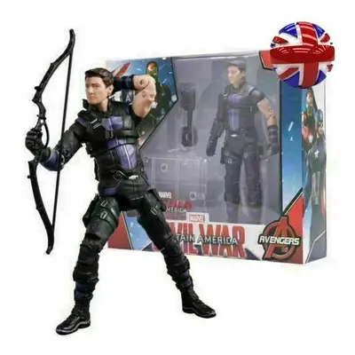 Marvel Avengers Captain America: Civil War - Hawkeye Superhero Action Figure Toy