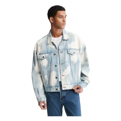 Calvin Klein Men's Archive Essential Trucker Jacket Big Sky