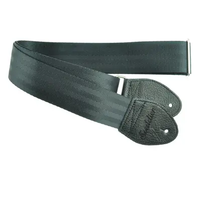 Souldier Black Seatbelt Guitar Strap (GS0000BK04BK)