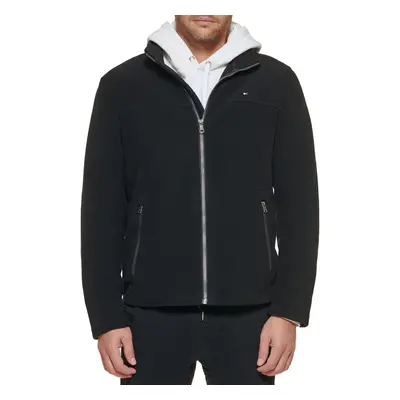 Tommy Hilfiger Men's Polar Fleece Jacket Black X-Small