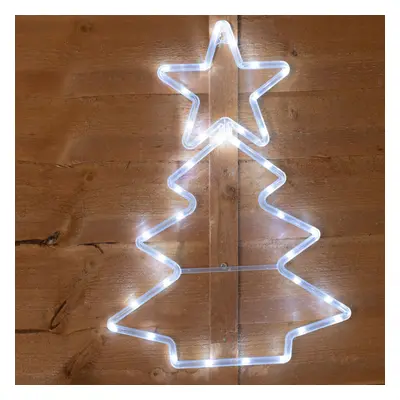 IP44 45cm LED Christmas Tree with Cool White Lights