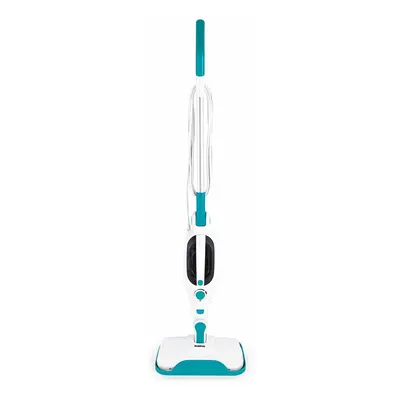 Beldray 12in1 1300W Turquoise Multifunction Microfibre Brush Steamer Cleaner