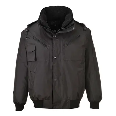 (3XL, Black) Portwest Mens in Bomber Jacket