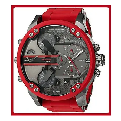 Diesel Big Daddy 2.0 All Red 66mm Men's Watch