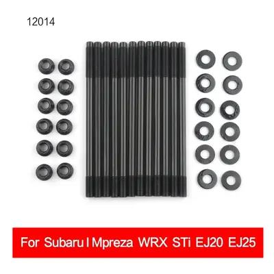 for Cylinder Head Stud Kit for Subaru IMPREZA WRX & STI TURBO EJ20 2.0L and EJ25 2.5L DOHC Turbo