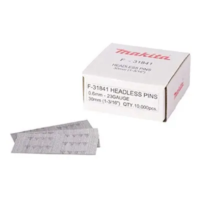 F-31841 Headless Pin Nail 23G/0.6 P30, Multi-Colour