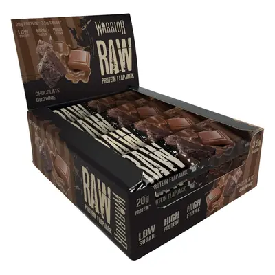 Warrior Raw Protein Flapjack Choc Brownie 12X75G