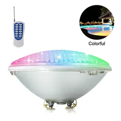 Led Pool Lighting, 18w Par56 Rgb Swimming Pool Light. Underwater Spotlight With Remote Control P