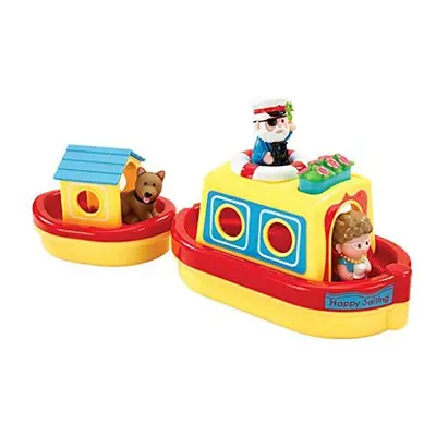 HappyLand Early Learning Centre ELC Water Lily Canal Boat Colourful Canal Boat Toy for Children 