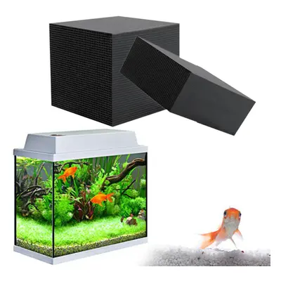 10x10x10cm Water Purifier Cube Eco-Aquarium Activated Carbon Clean Filter