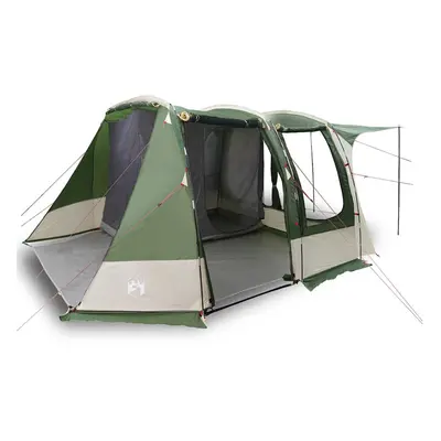 (green) vidaXL Car Tent Grey and Orange Waterproof tent garden tent outdoor shelter