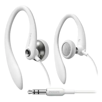 Philips SHS3200WT/37 Flexible Earhook Headphones White