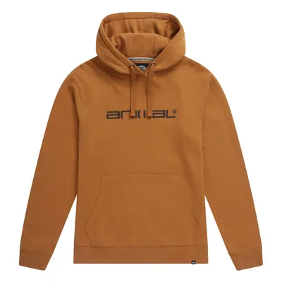 (XL, Mustard) Animal Mens Driver Logo Organic Hoodie