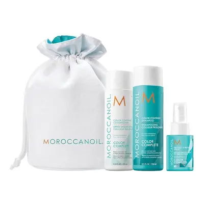 Moroccanoil Set Beauty In Bloom Set - Color Complete With Shampoo, Conditioner and Protect Spray