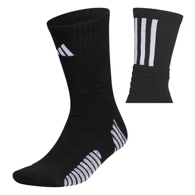 adidas Select Basketball Crew Socks (1-Pair) Black/White Medium