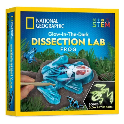 NATIONAL GEOGRAPHIC Frog Dissection Kit Anatomy Lab - Glow in the Dark