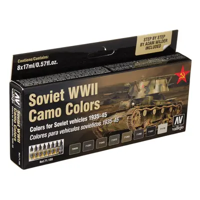 Vallejo Soviet Afv WWII Camo Colors Paint