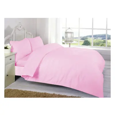 (Pink, Super King ) Egyptian Cotton Duvet Cover Set Thread