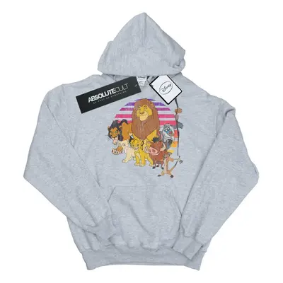 (L, Sports Grey) Disney Mens The Lion King Pride Family Hoodie