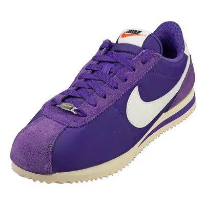 (8) Nike Cortez Womens Fashion Trainers in Purple White