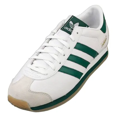 (7) adidas Country Japan Mens Fashion Trainers in White Green