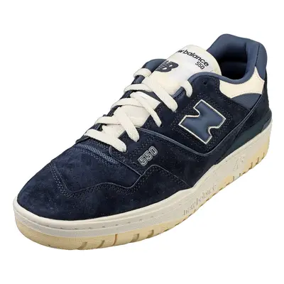 (7) New Balance Mens Fashion Trainers in Navy White