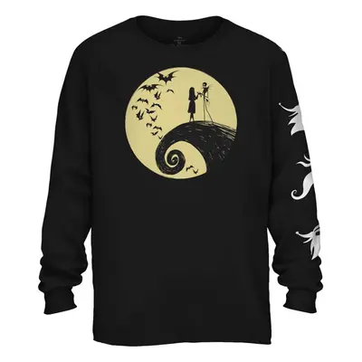 Disney Nightmare Before Christmas Jack Skellington Sally Romance Moon