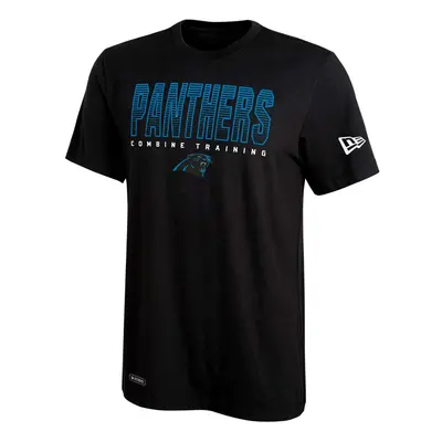 New Era NFL Men's Team Pride Dri-Tek Short Sleeve T-Shirt, Carolina Panthers, Small