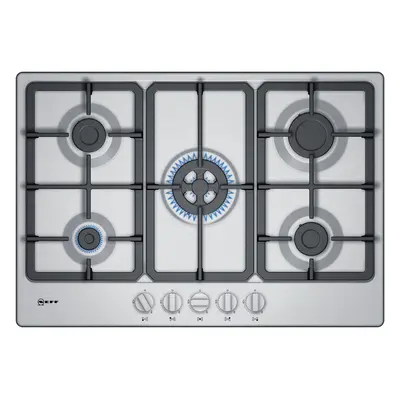 NEFF N50 T27BB59N0 75cm Gas Hob - Stainless Steel