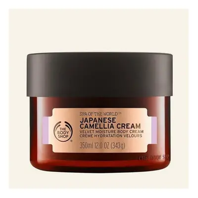 The Body Shop Velvety Moisture Body Cream 350ml Japanese Camellia